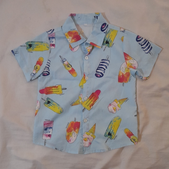 ● Holibobs Ice cream Button Down Shirt - Picture 2 of 7